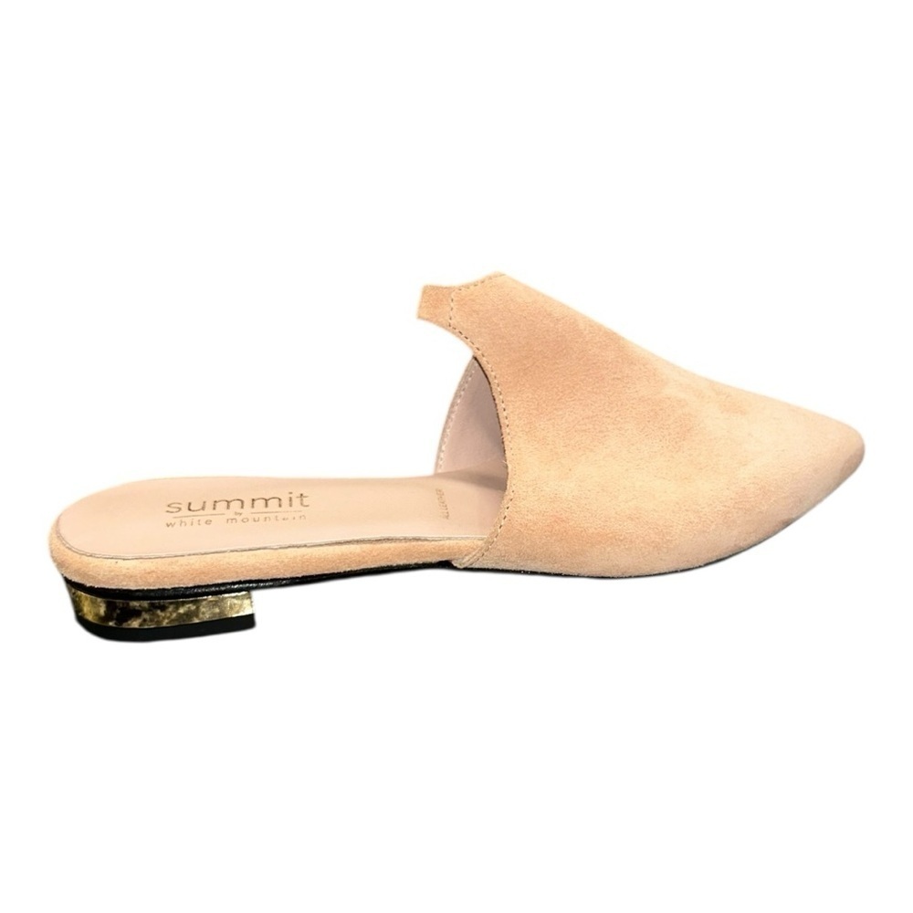 Summit by white mountain Women Leather Slip-On Mules (doesn’t come with strings) - Picture 2 of 7